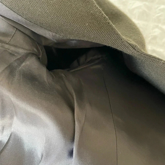 Vince Olive wool crop blazer jacket - Picture 7 of 9